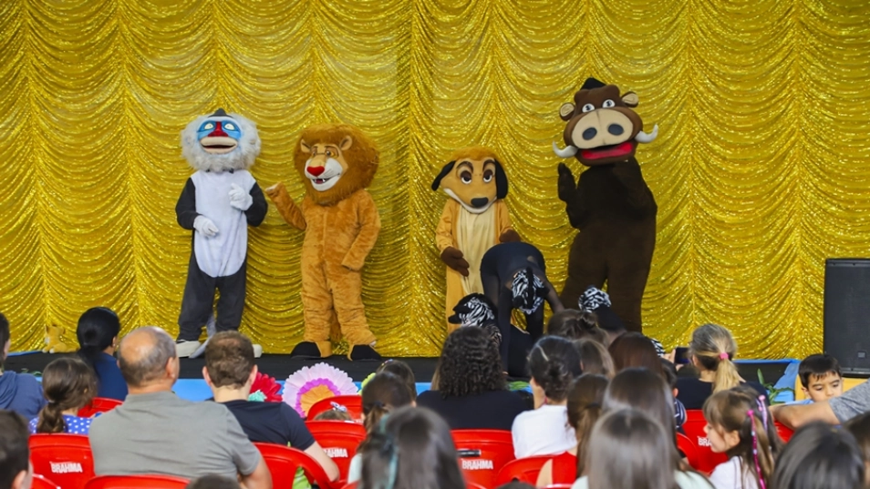 Dia das Crianças na AABB tem brincadeiras, oficina e musical