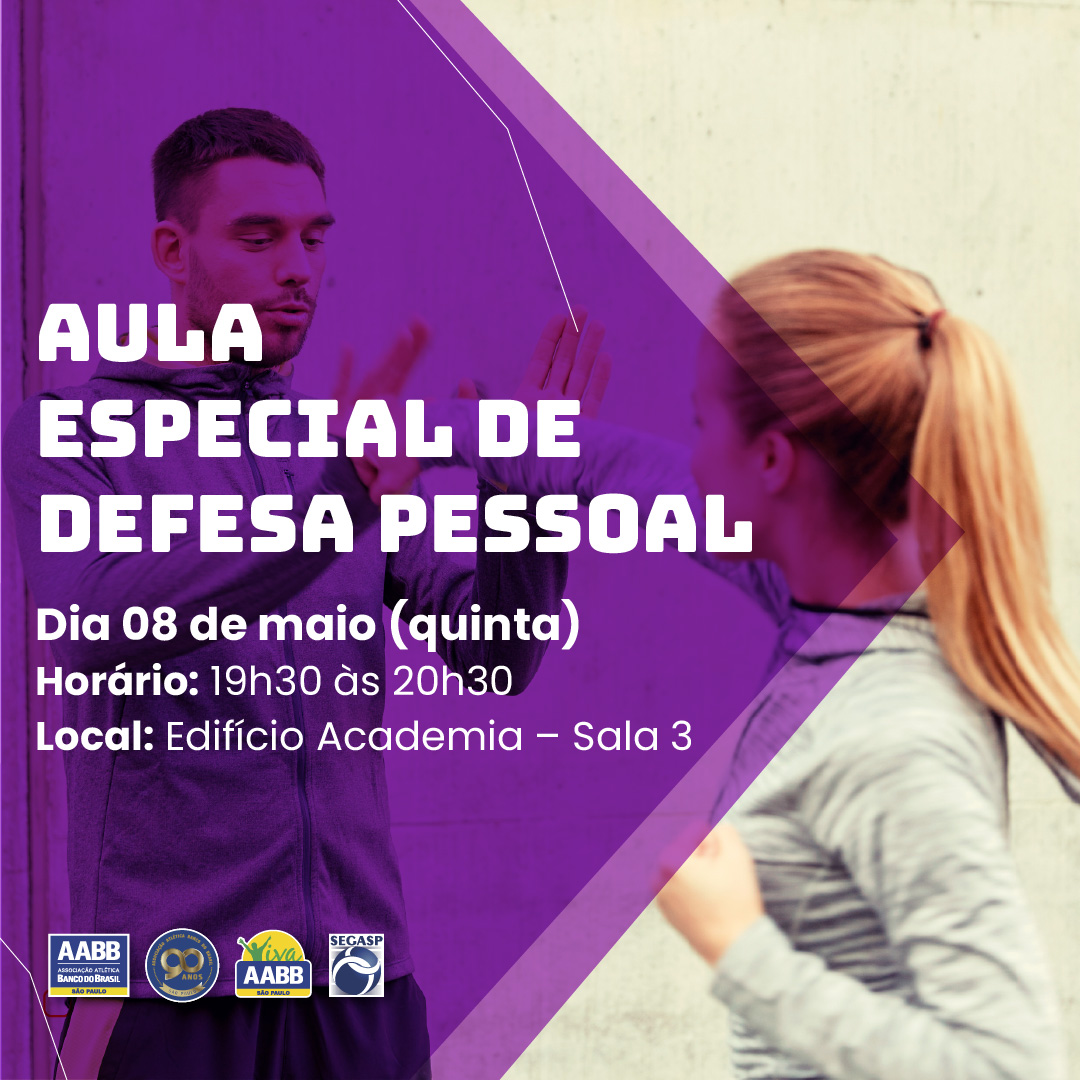 Aula especial de Defesa Pessoal
