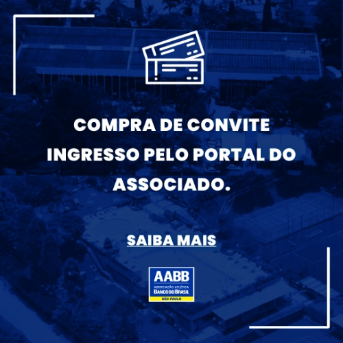 Compra de convites ingresso pelo Portal de Associado