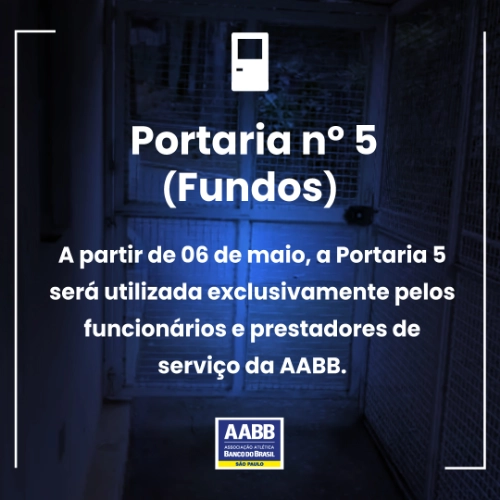 Comunicado – Portaria 5