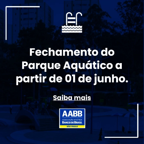 Fechamento do Parque Aquático