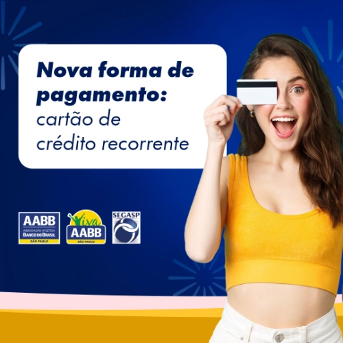 Nova forma de pagamento: cartão de crédito recorrente