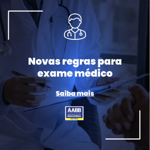 Nova regras para exames médicos