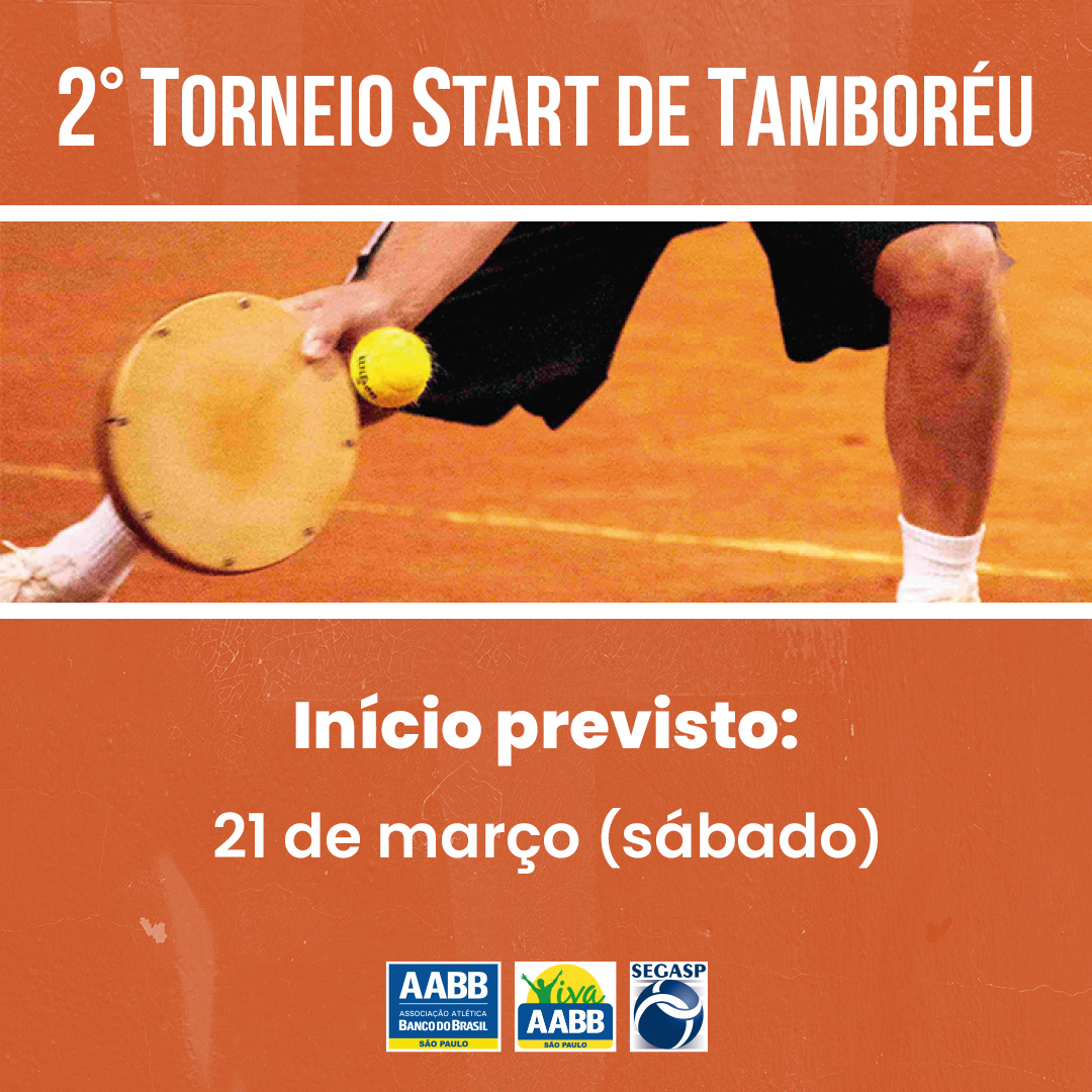 2° Torneio Start de Tamboréu