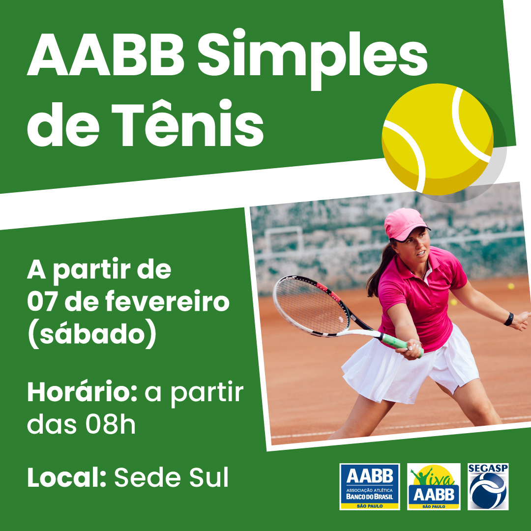 AABB Simples de Tênis