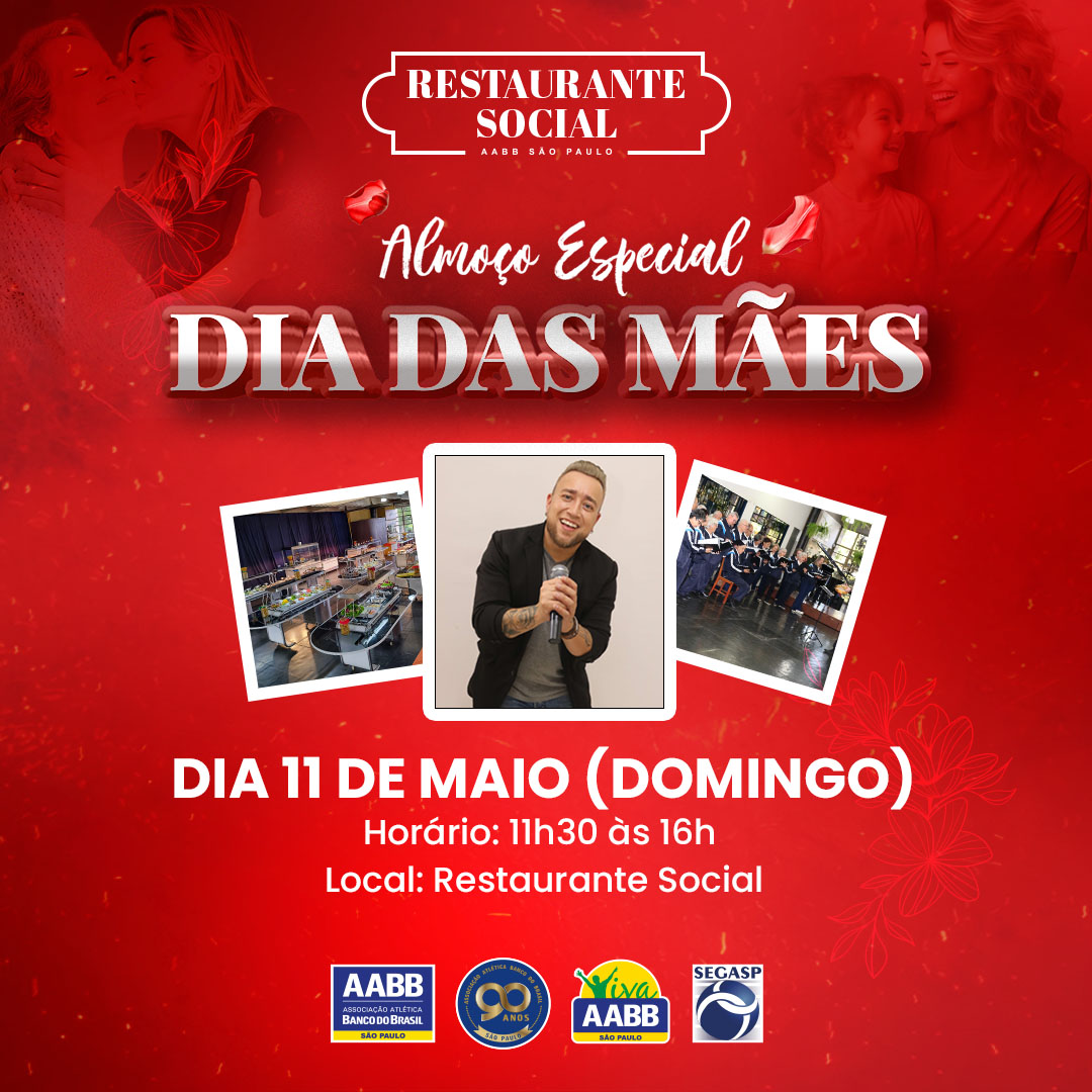 Almoço Especial do Dia das Mães