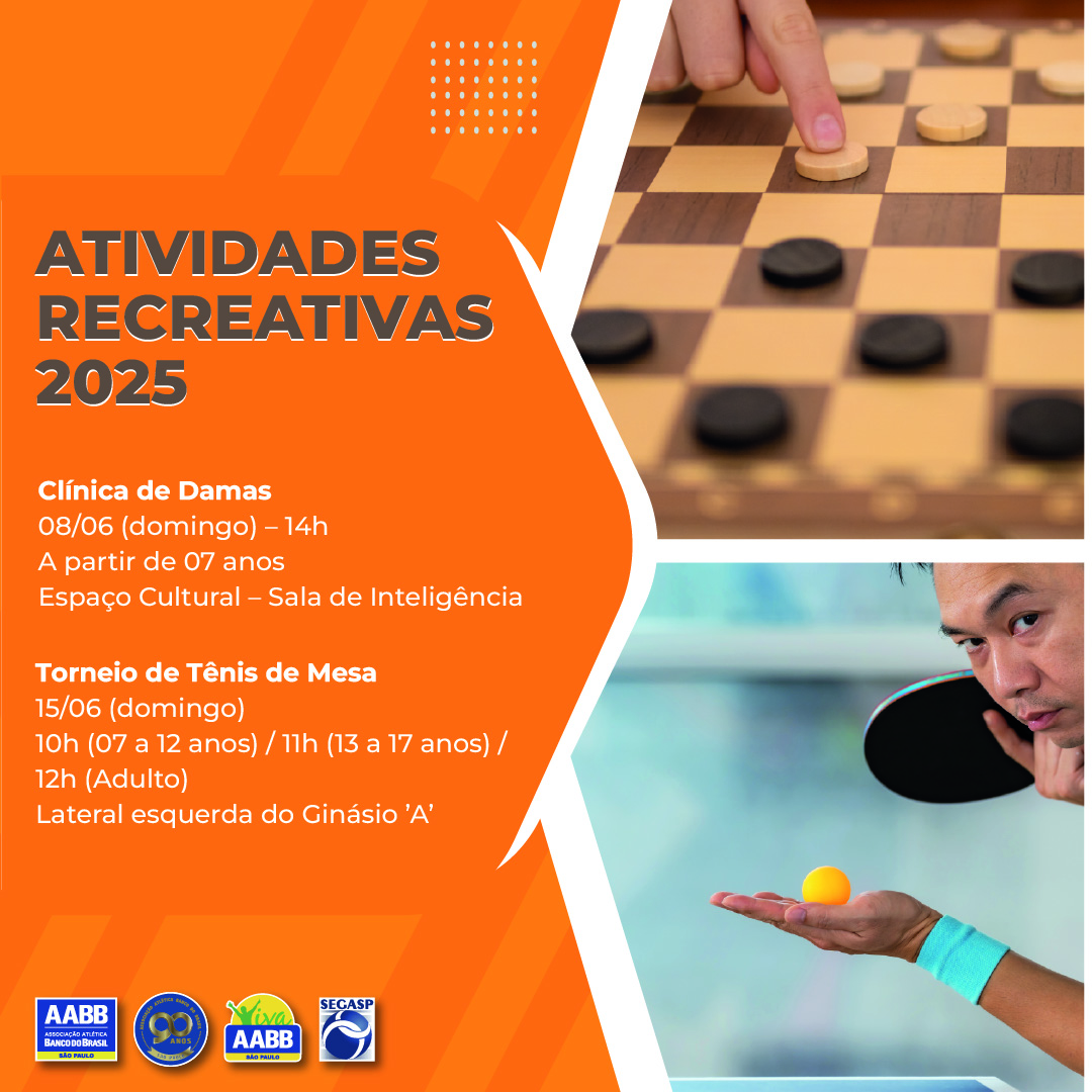 Atividades Recreativas do mês de junho