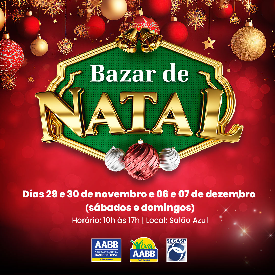 Bazar de Natal da AABB