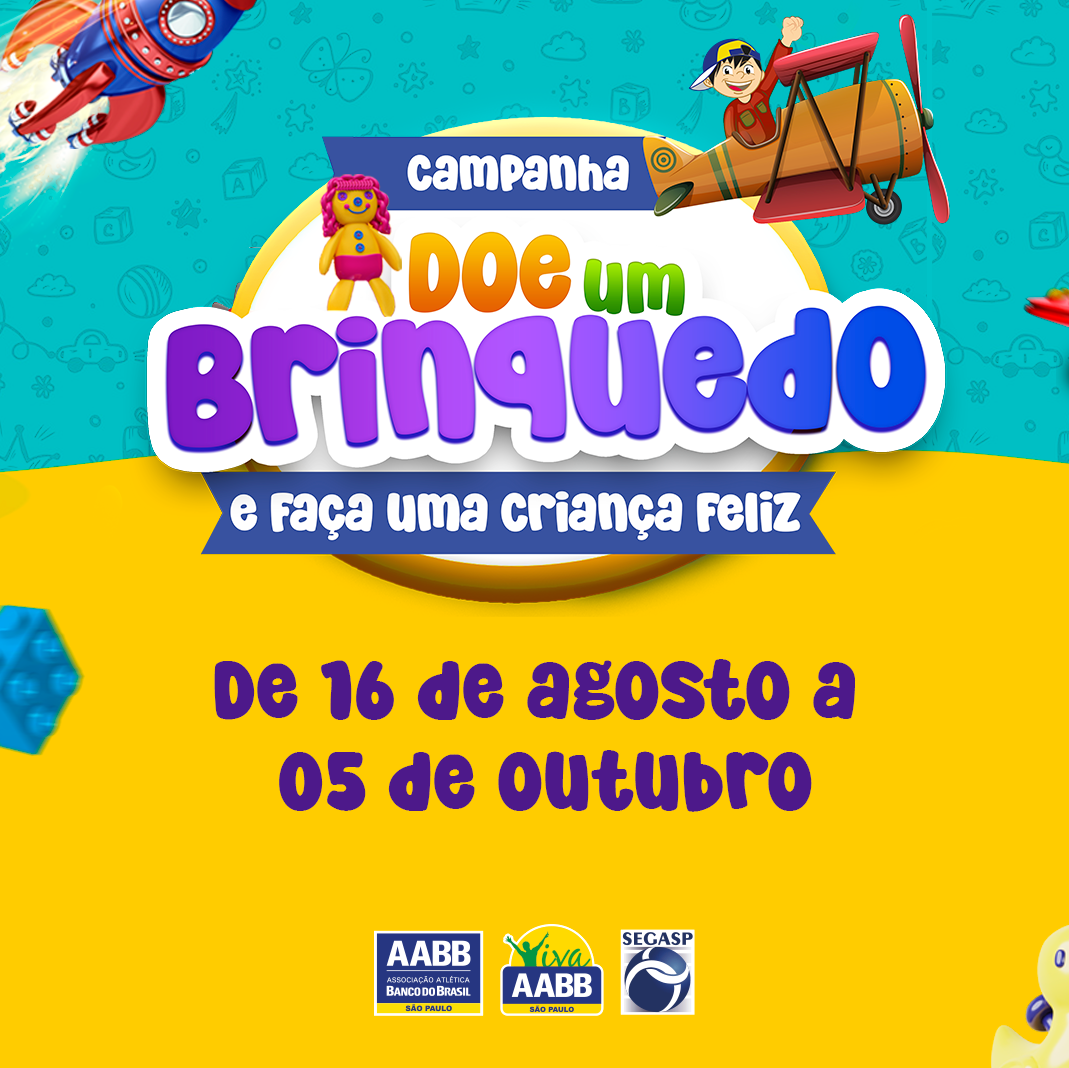 Campanha – Doe um brinquedo e faça uma criança feliz