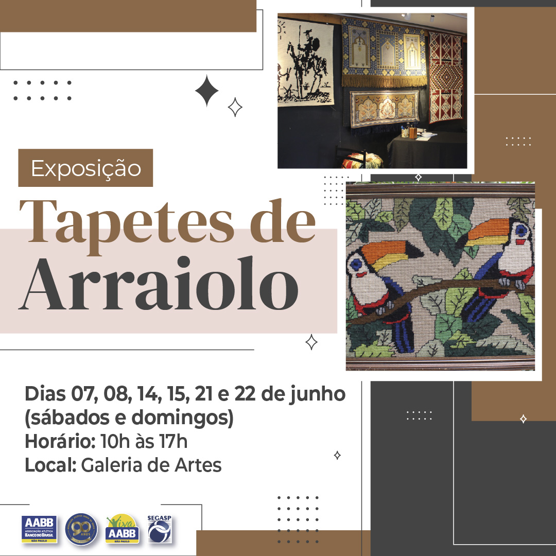 Exposição – Tapetes de arraiolo