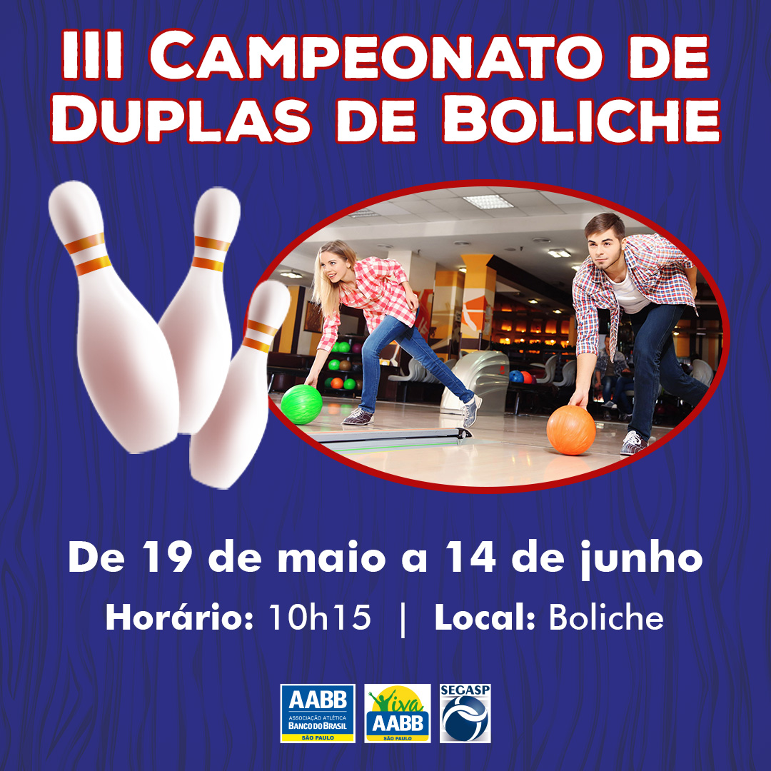 III Campeonato de Duplas de Boliche