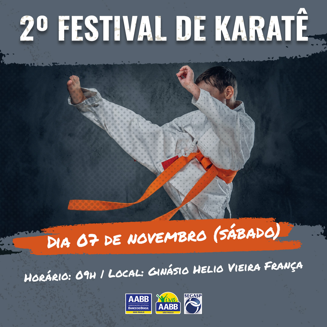 2º Festival de Karatê