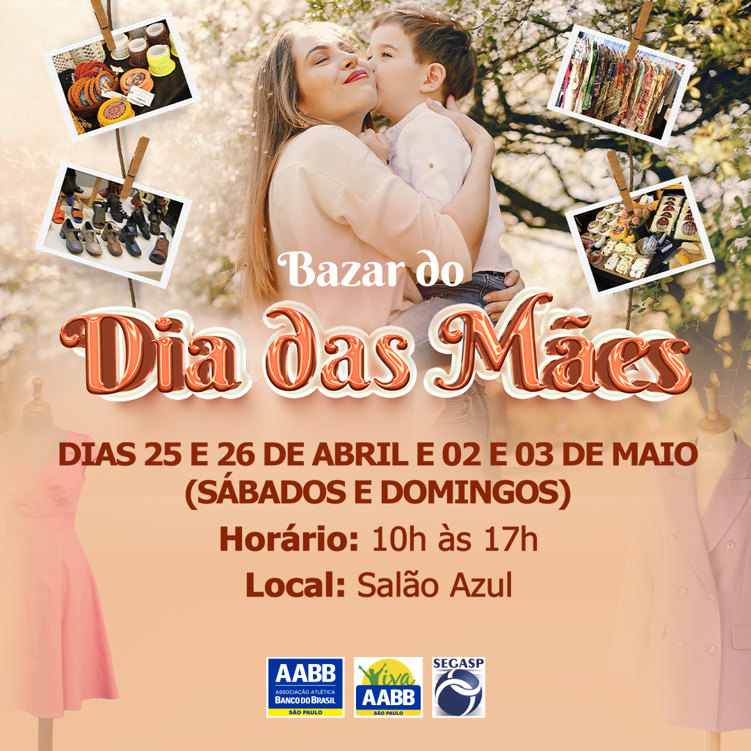 Bazar do Dia das Mães