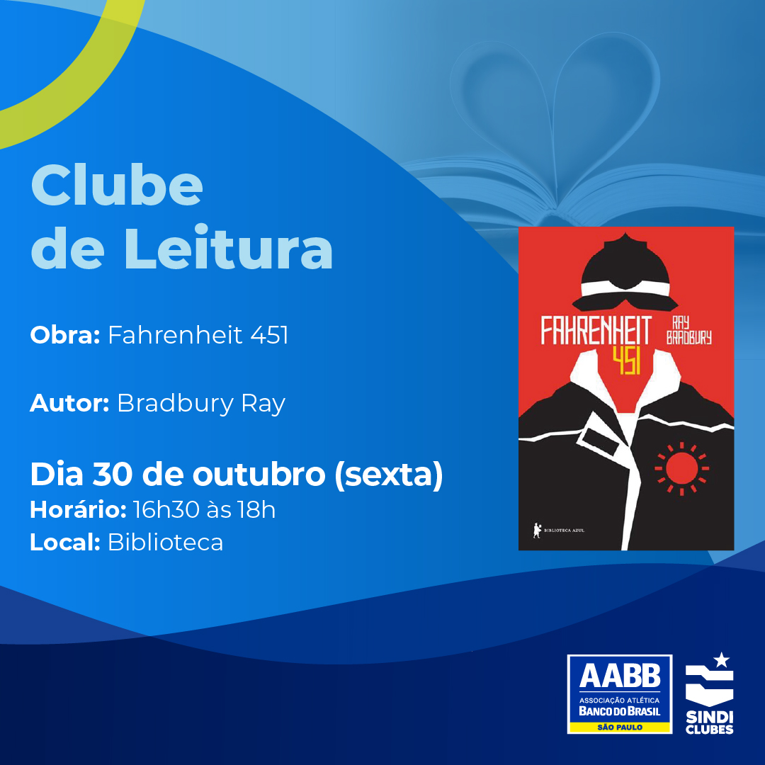 Clube de Leitura – Fahrenheit 451
