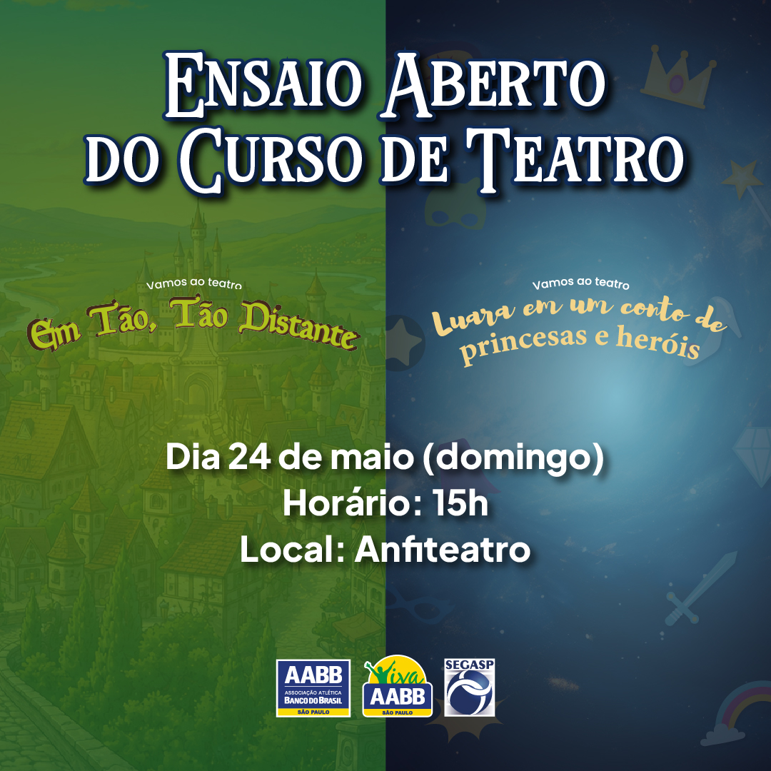 Ensaio Aberto do Curso de Teatro