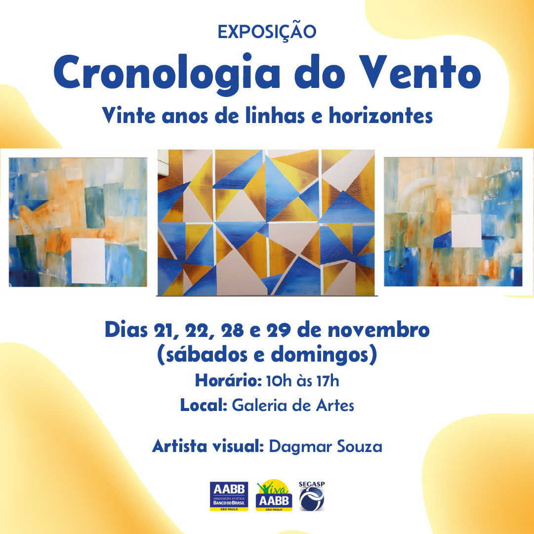 Exposição – Cronologia do Vento – Vinte anos de linhas e horizontes