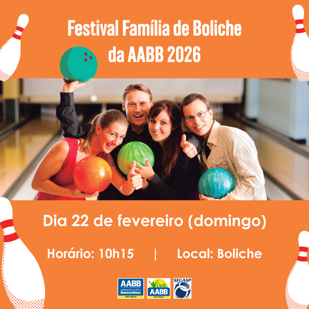 Festival Família de Boliche da AABB 2026