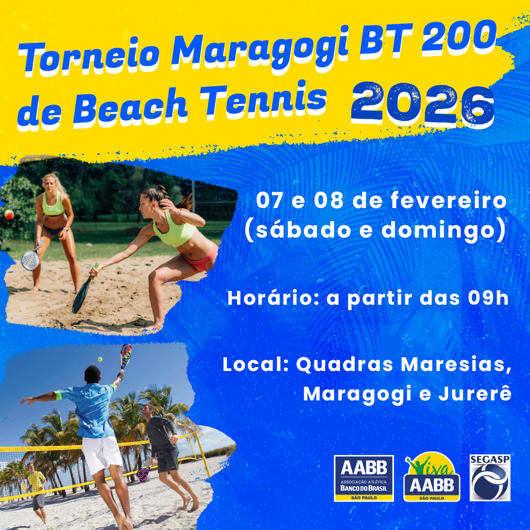 Torneio Maragogi BT 200 de Beach Tennis – 2026