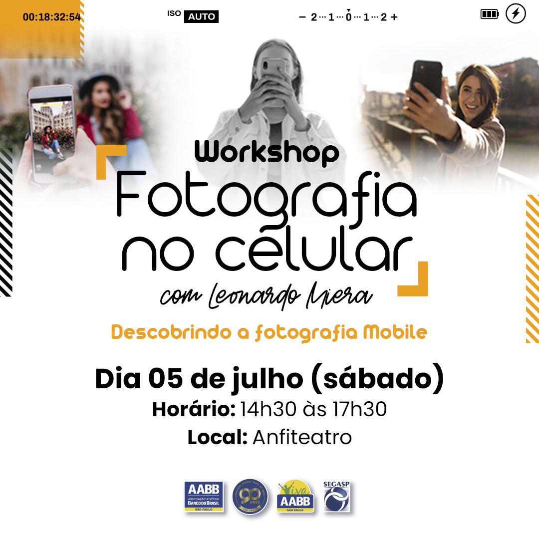Workshop – Fotografia no celular com Leonardo Miera