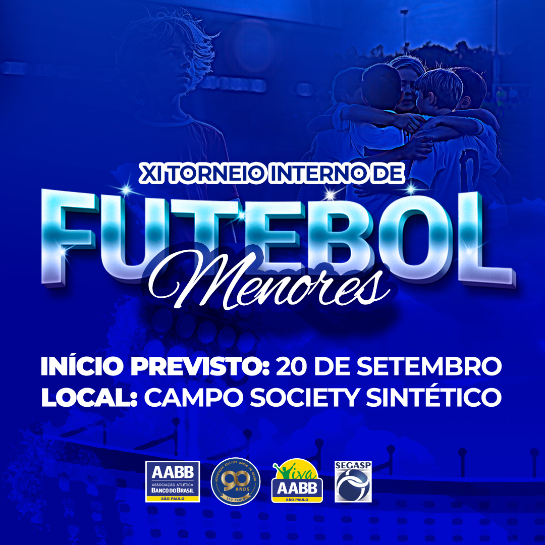 XI Torneio Interno de Futebol Menores