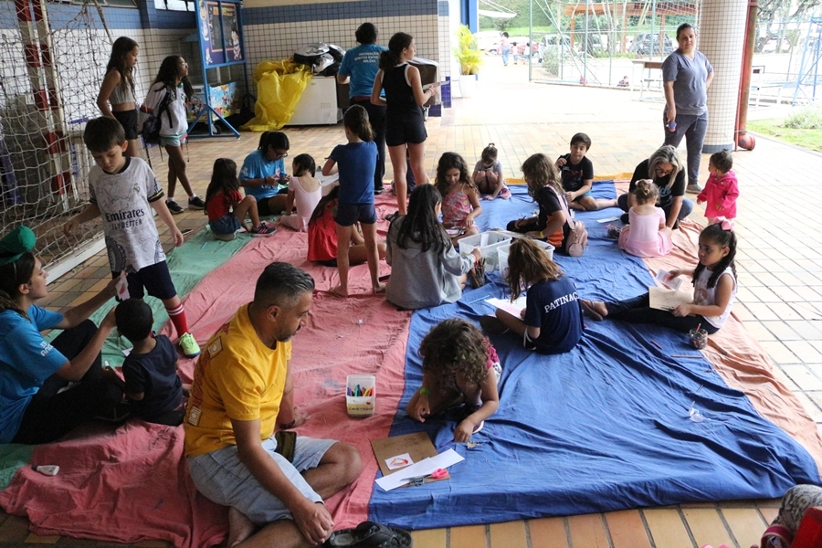 Recreação na AABB com o Projeto Sorria – 10/05/2025