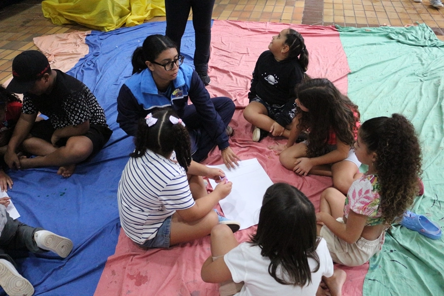 Recreação na AABB com o Projeto Sorria – 10/05/2025