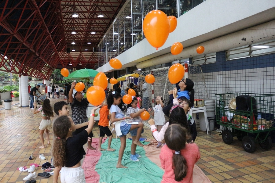 Recreação na AABB com o Projeto Sorria – 10/05/2025