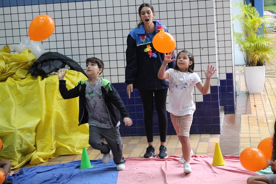 Recreação na AABB com o Projeto Sorria – 10/05/2025