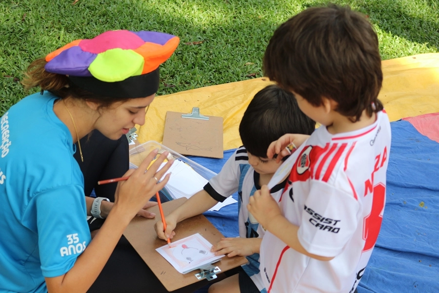 Recreação na AABB com o Projeto Sorria – 26 e 27/04/2025