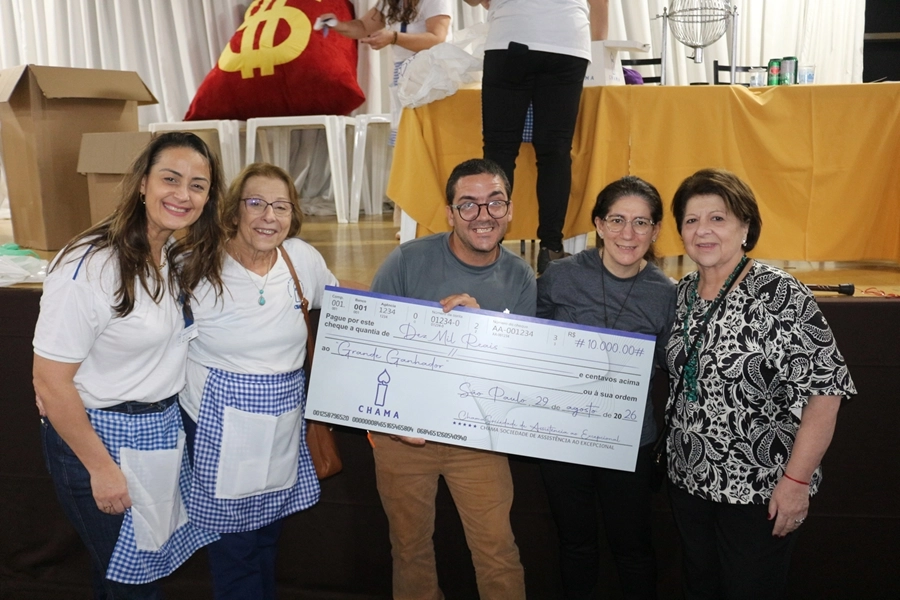 Noite Beneficente da Chama – 29/08/2026