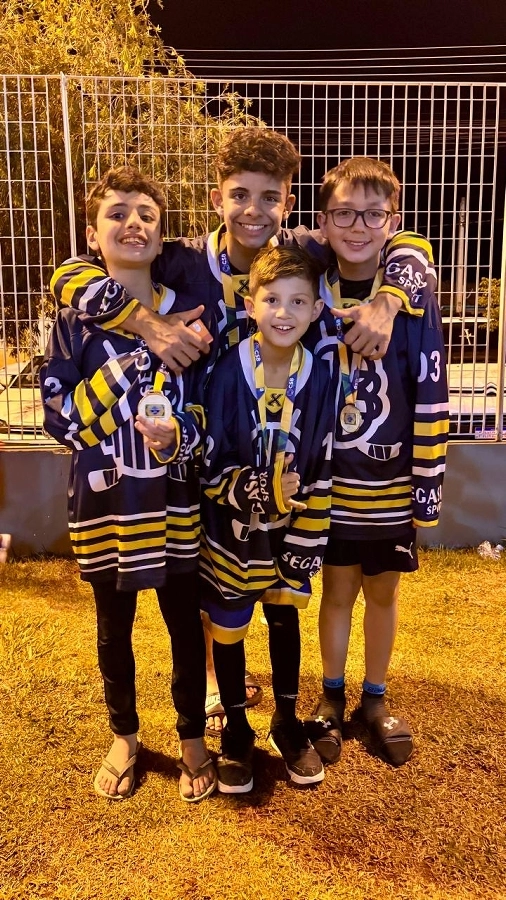 Campeões do Campeonato Brasileiro de Hockey - Categoria Sub-12 – 21 e 22/11/2025