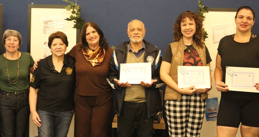Premiação do 4° Concurso de Crônicas da AABB São Paulo – 24/10/2026