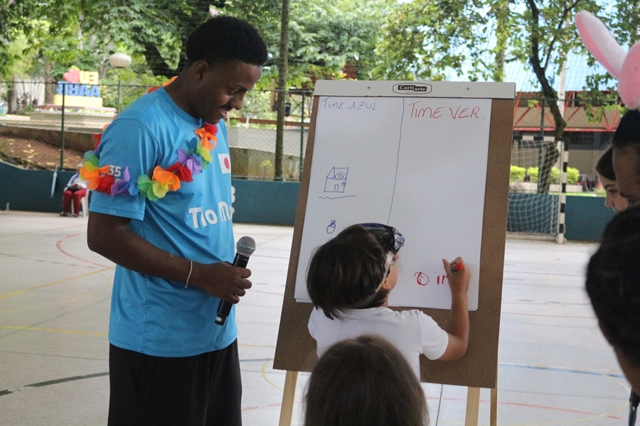 Recreação na AABB com o Projeto Sorria – 07 e 08/02/2026