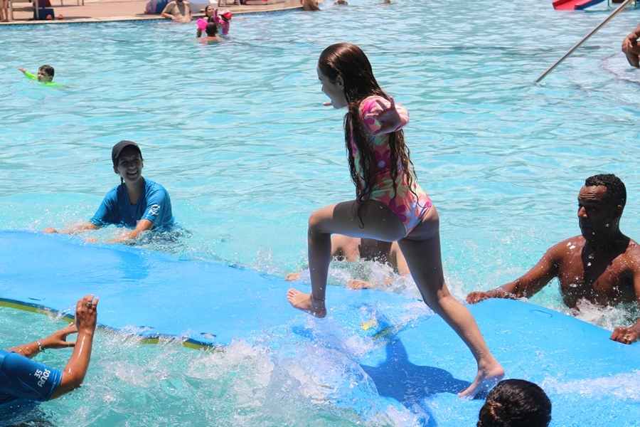 Recreação na AABB com o Projeto Sorria – 08 e 09/02/2025