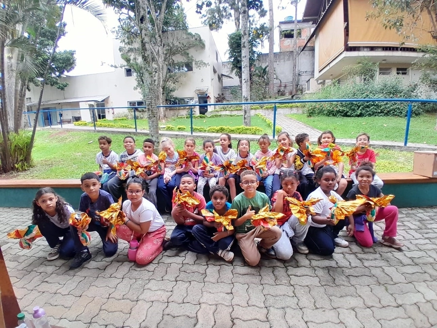 Ação de Páscoa – Projeto AABB CRESCER - Apoio Cacau Show – 15 e 16/04/2025