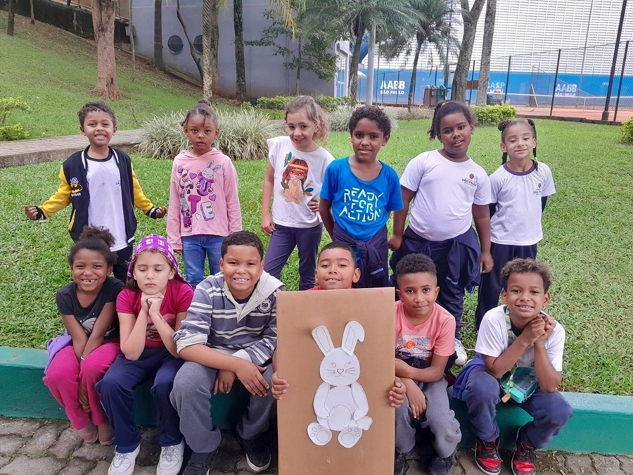 Ação de Páscoa – Projeto AABB CRESCER - Apoio Cacau Show – 15 e 16/04/2025