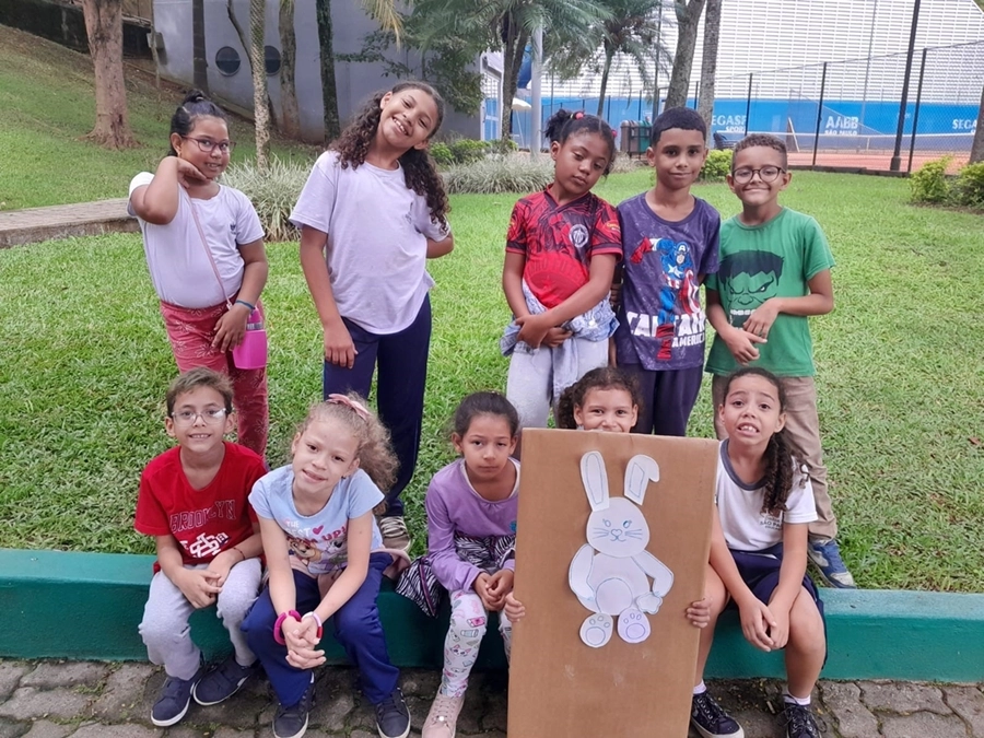 Ação de Páscoa – Projeto AABB CRESCER - Apoio Cacau Show – 15 e 16/04/2025