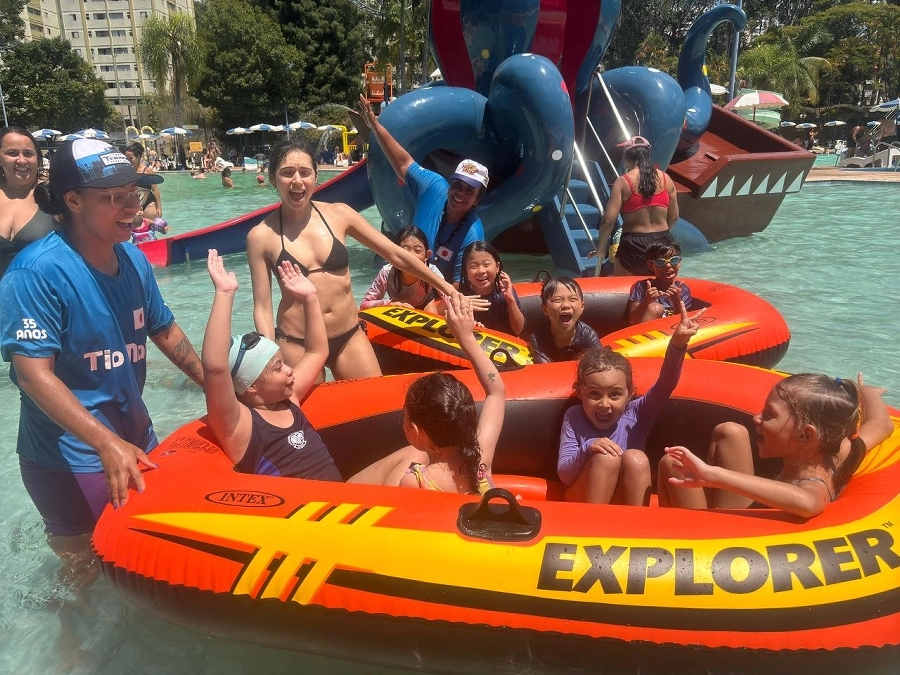 Recreação na AABB com o Projeto Sorria – 15 e 16/02/2025