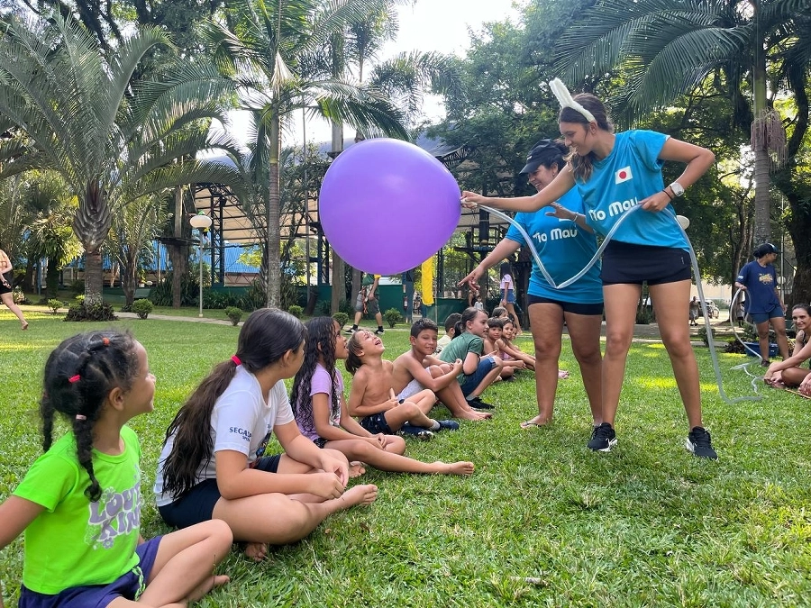 Recreação na AABB com o Projeto Sorria – 15 e 16/02/2025