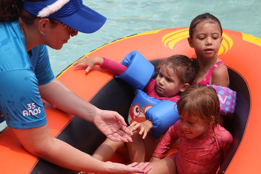 Recreação na AABB com o Projeto Sorria – 15 e 16/02/2025