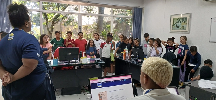Projeto AABB Crescer – Visita aos departamentos do Clube 2025 – 12 a 16/05/2025