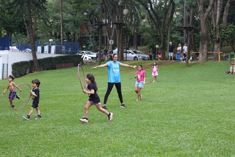 Recreação na AABB com o Projeto Sorria – 19 e 20/04/2025