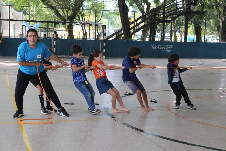 Recreação na AABB com o Projeto Sorria – 19 e 20/04/2025