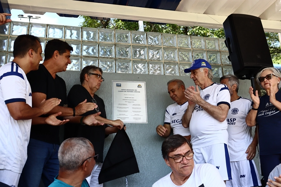 Inauguração do Novo Gramado do Campo de Futebol Oficial – 11/04/2026