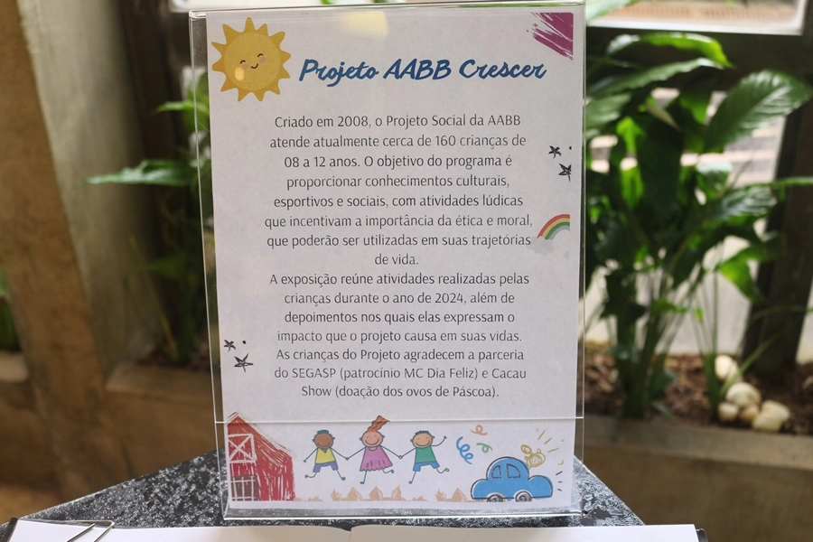 Exposição Projeto Crescer – Retrospectiva – 22 e 23/02/2025